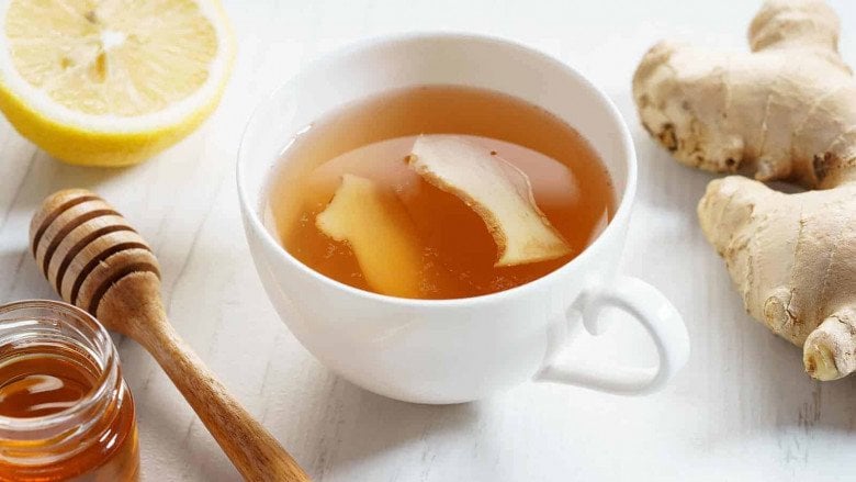 Nước trà gừng tốt cho sức khỏe
