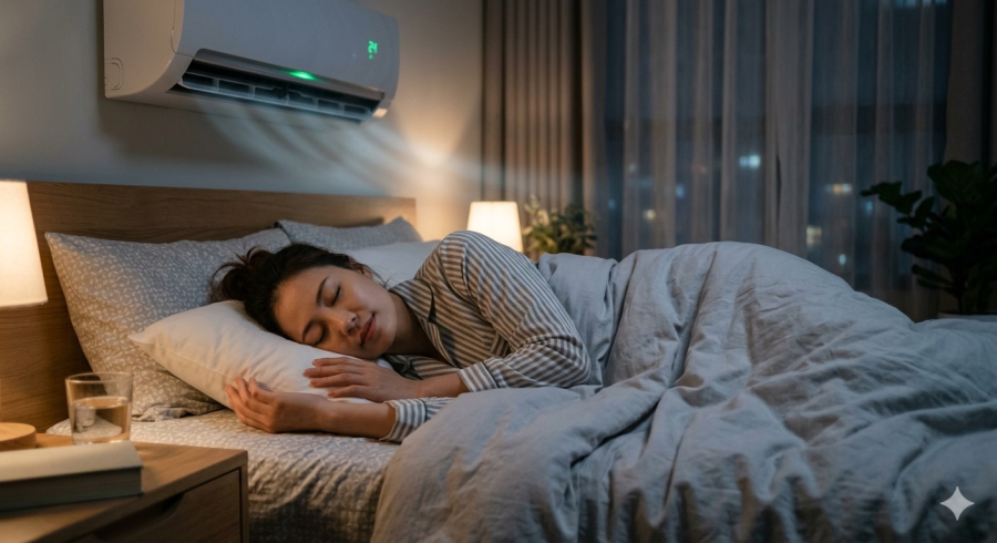 Nhiệt độ Sh88bet đăng ký miễn phí ổn định là yếu tố quan trọng giúp duy trì giấc ngủ sâu suốt đêm.