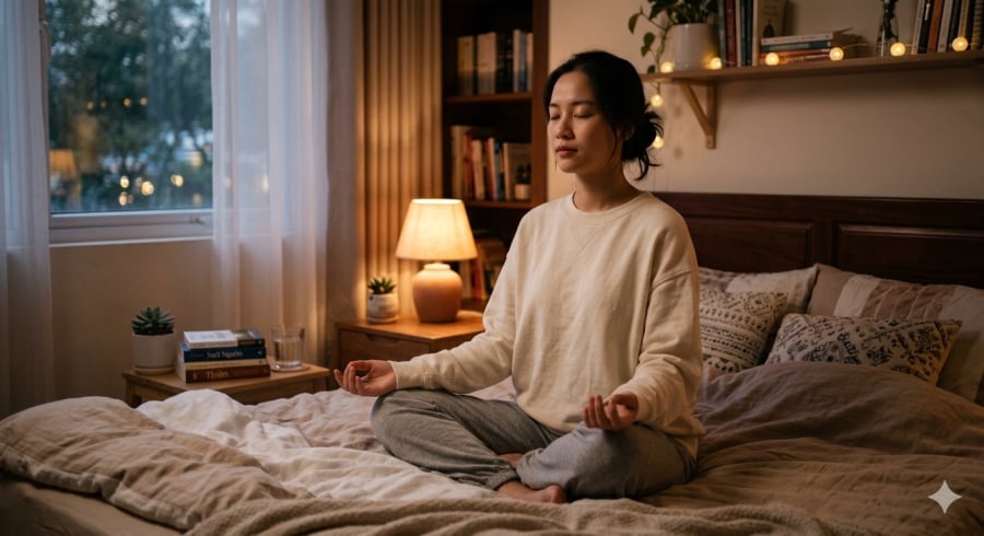 Thói quen thư giãn nhẹ trước khi ngủ giúp Sh88bet đăng ký miễn phí dễ đi vào giấc ngủ sâu