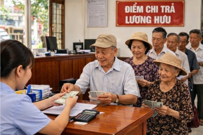 Sau khi điều chỉnh theo tỷ lệ, nếu mức hưởng vẫn thấp, người nghỉ hưu sẽ tiếp tục được hỗ trợ thêm.