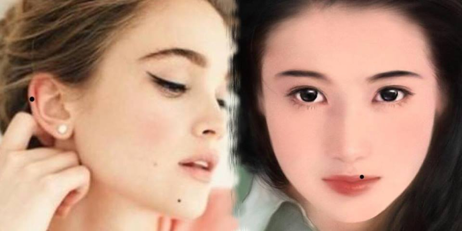 Nốt ruồi may mắn hút tài