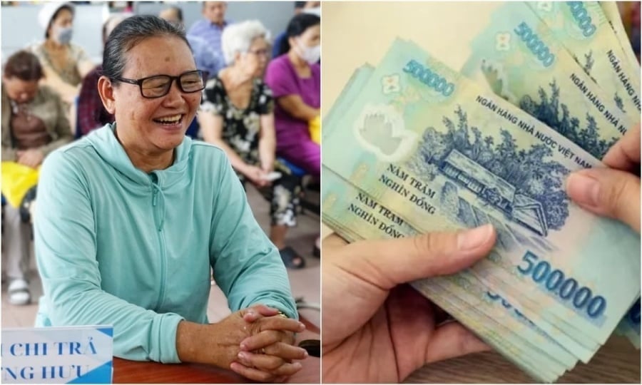 Trường hợp người tham gia đóng đủ 20 năm và mong muốn nhận lương hưu khoảng 5 triệu đồng/tháng, theo quy định mới, tỷ lệ hưởng là 55% đối với nữ và 45% đối với nam.    