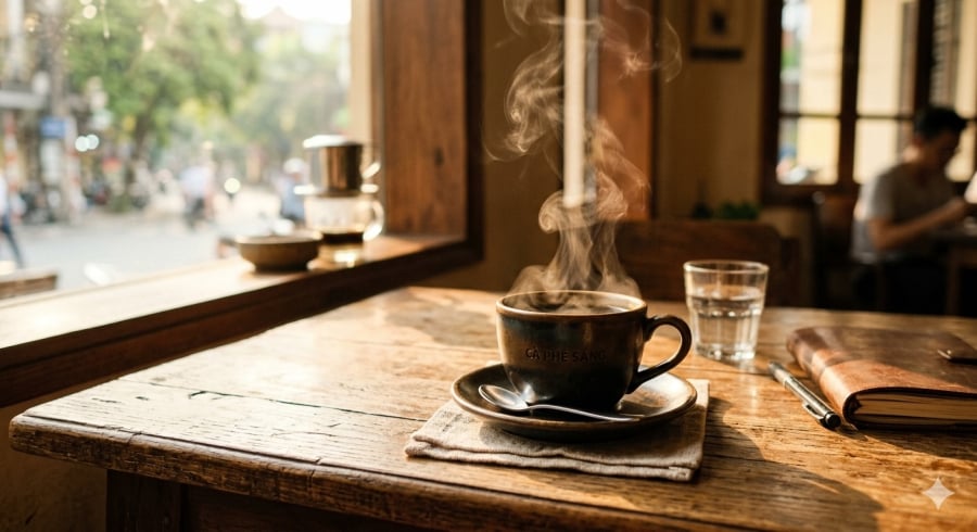 Uống cà phê vào buổi sáng giúp tăng tỉnh táo và hạn chế ảnh hưởng đến giấc ngủ