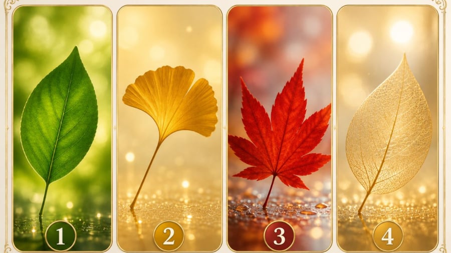 Bạn chọn chiếc lá nào?
