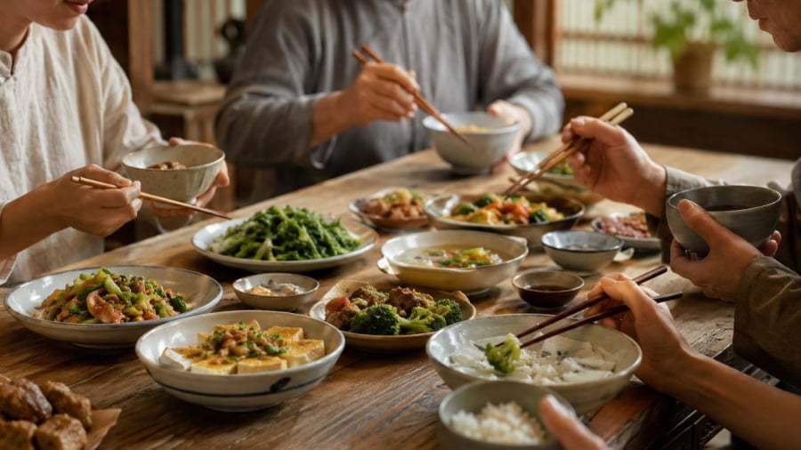 Cách ngồi ăn uống phản ánh tính cách con người