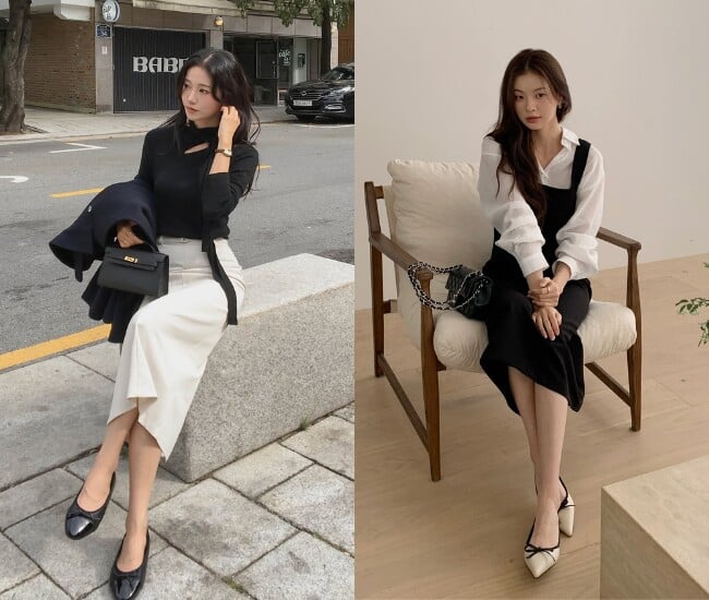 Thiết kế gọn nhẹ, dễ đi giúp kiểu giày này phù hợp cho cả đi làm lẫn dạo phố hằng ngày.