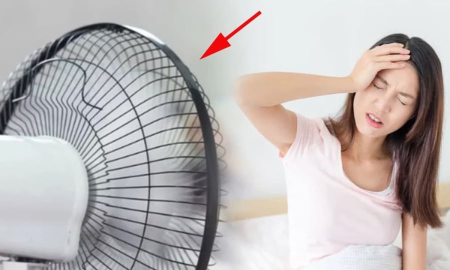 Bật quạt hướng vào đầu hay hướng vào chân là tốt nhất?