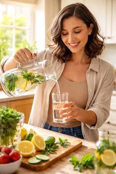 Uống nước chanh khi bụng quá đói là một sai lầm