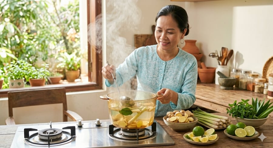 Chuyên gia khuyến cáo nên dùng nước gừng sả với lượng vừa phải và kết hợp lối sống lành mạnh để hỗ trợ sức khỏe gan.