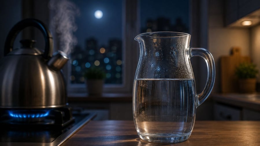 Nước để qua đêm không đáng ngại bằng chất lượng nguồn nước
