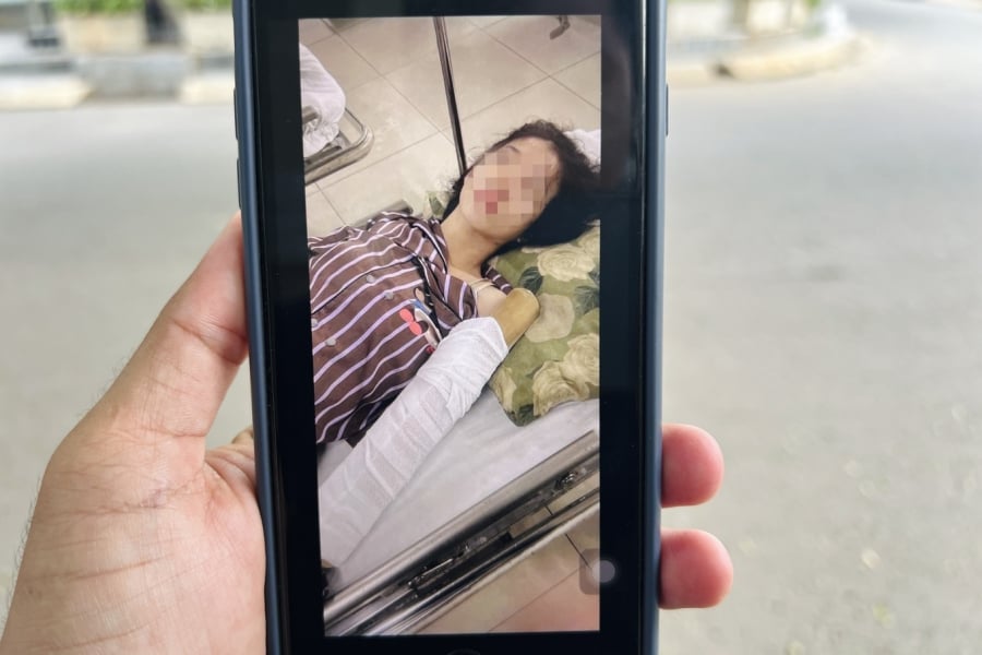 Theo chia sẻ của anh T. (chồng nạn nhân), hai vợ chồng thuê trọ tại đường DX-030, phường Bình Dương để sinh sống.
