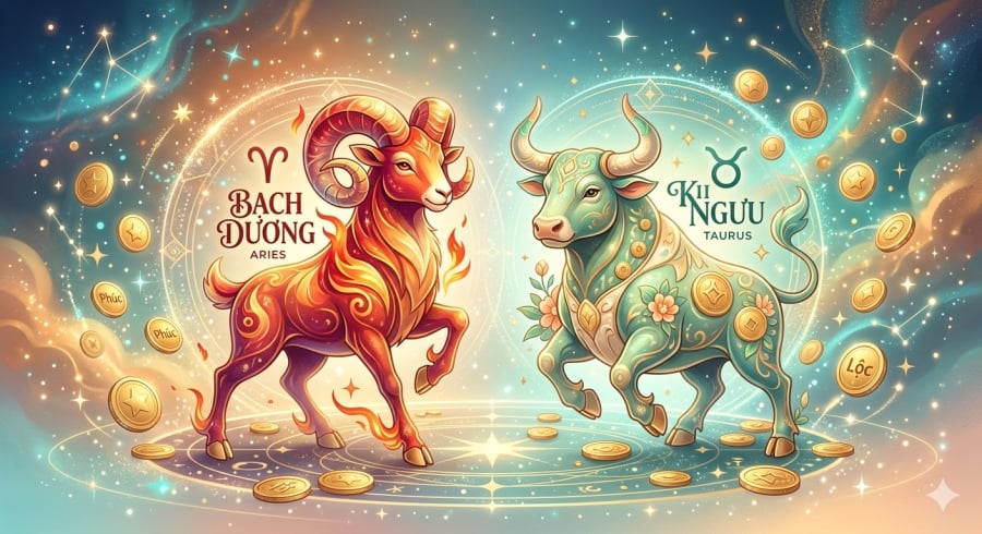 Bạch Dương và Kim Ngưu được dự đoán là hai cung hoàng đạo có nhiều tín hiệu tài lộc tích cực trong tuần mới 25/5 - 31/5.
