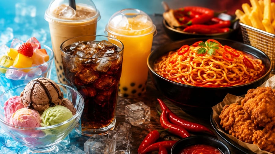 Nhiều người thích nước ngọt có gas thêm đá vì tưởng mát