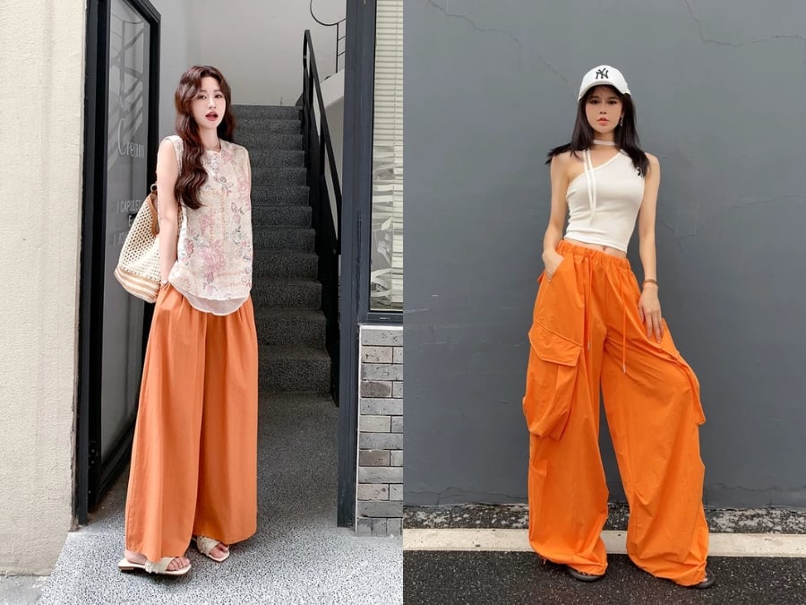Ngoài cảm giác nổi bật, màu cam còn mang tinh thần rất đặc trưng của mùa hè: năng động, tích cực và giàu sức sống.