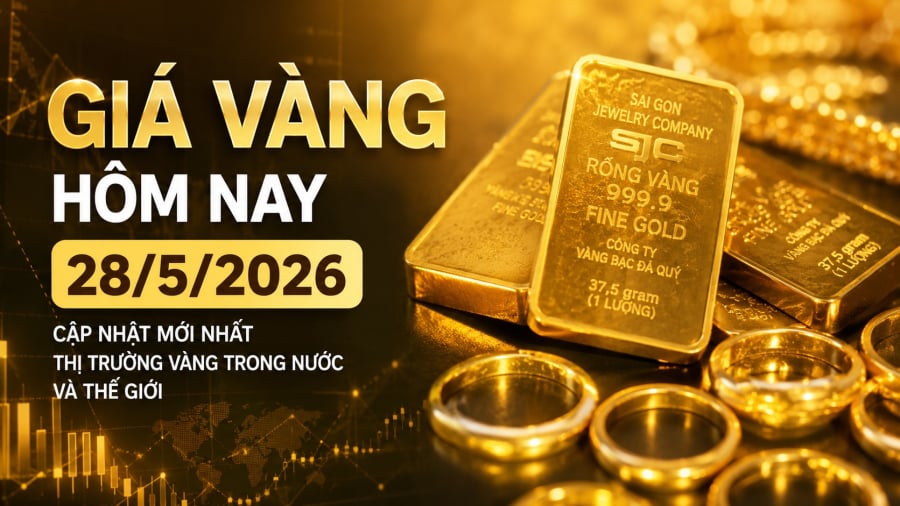 Giá vàng hôm nay 28/5