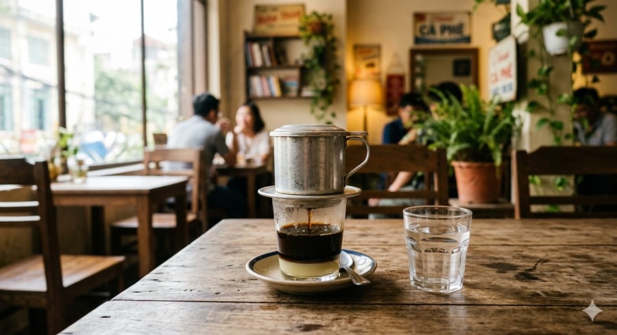 Ly nước lọc nhỏ đi kèm cà phê thực ra có nhiều công dụng hơn mọi người nghĩ.