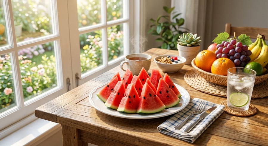 Ăn dưa hấu vào buổi sáng hoặc giữa buổi có thể giúp Sh88bet đăng ký miễn phí bổ sung nước và hấp thu dưỡng chất hiệu quả hơn.
