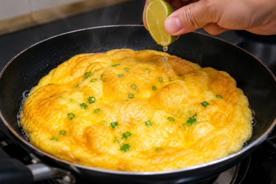 Nguyên liệu được nhắc đến chính là nước cốt chanh.