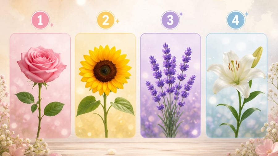 Bạn chọn bông hoa nào?