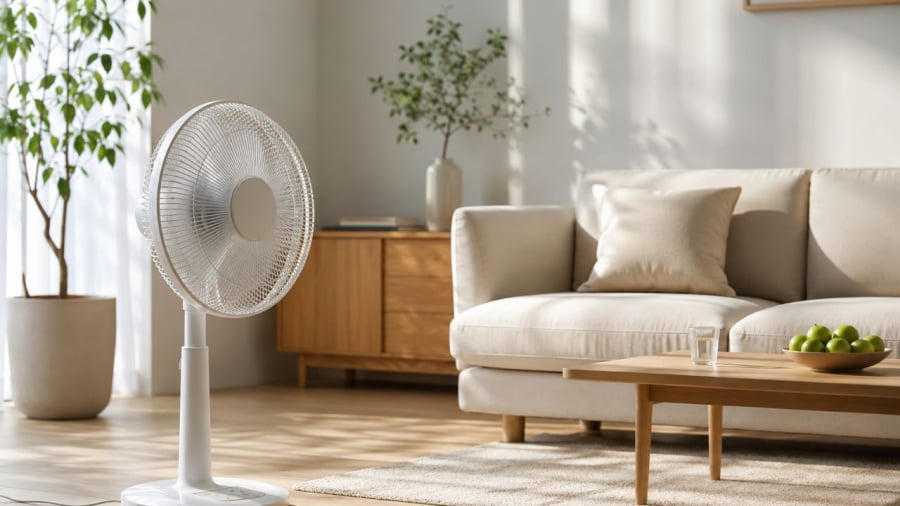 Hướng của quạt điện cũng rất cần quan tâm