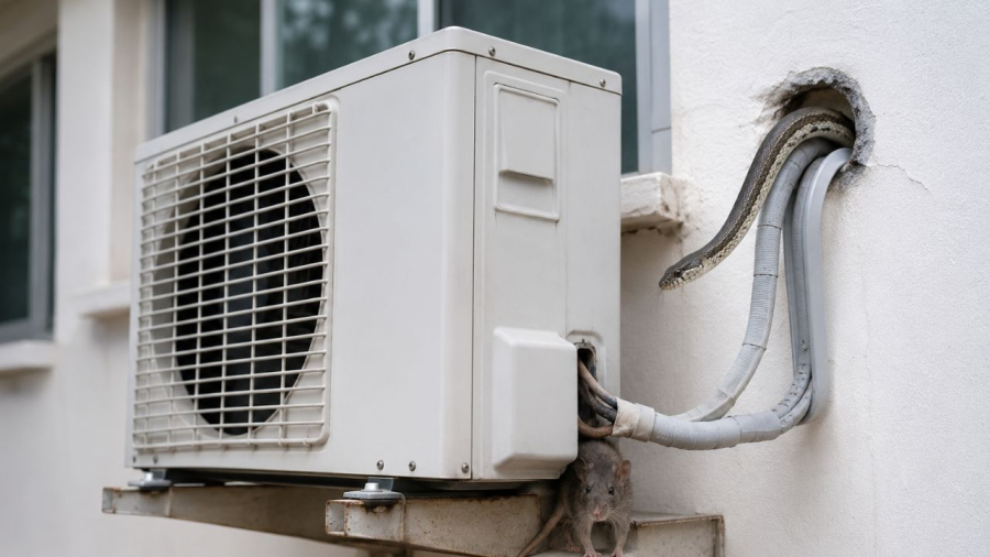 Cẩn trọng với khu vực để cục nóng