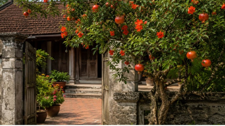Trồng lựu mang nhiều giá trị