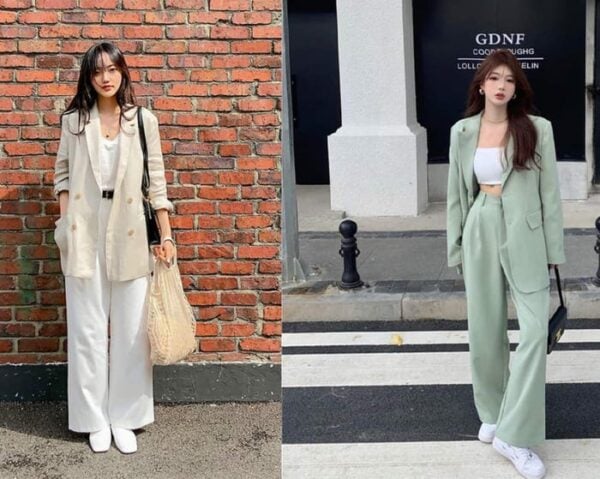 Những chiếc blazer màu trung tính như be, xám, đen hoặc trắng kem được yêu thích nhờ khả năng kết hợp linh hoạt với nhiều kiểu Shbet999 com đăng nhập khác nhau.