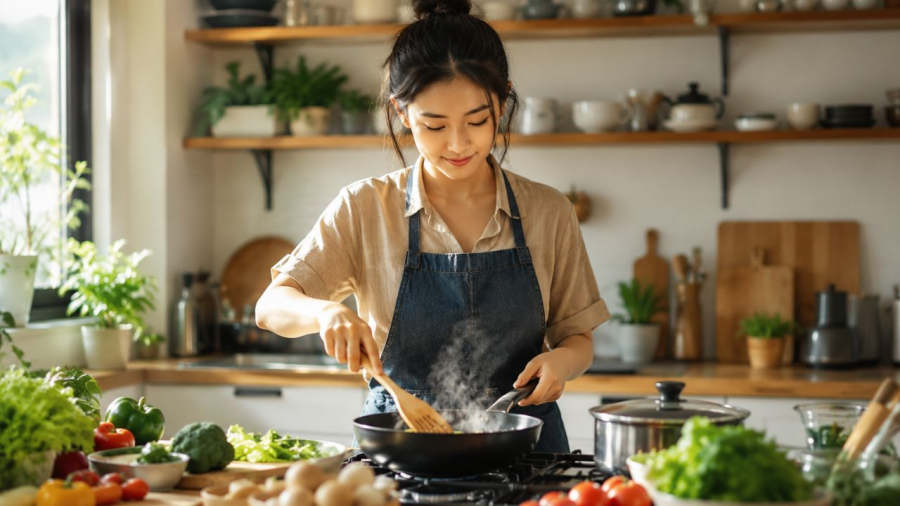 Nấu ăn tại nhà giúp an toàn thực phẩm tốt hơn
