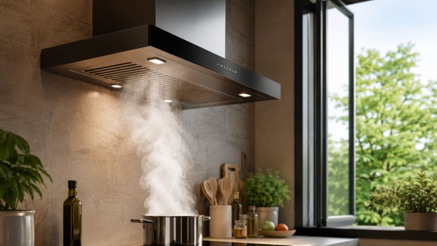 Mở hé một phần cửa thông ra bên ngoài sẽ giúp hoạt động tốt hơn