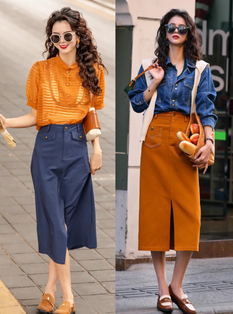 Một trong những đặc trưng dễ nhận thấy nhất của thời trang Hồng Kông là việc sử dụng các gam màu đậm 