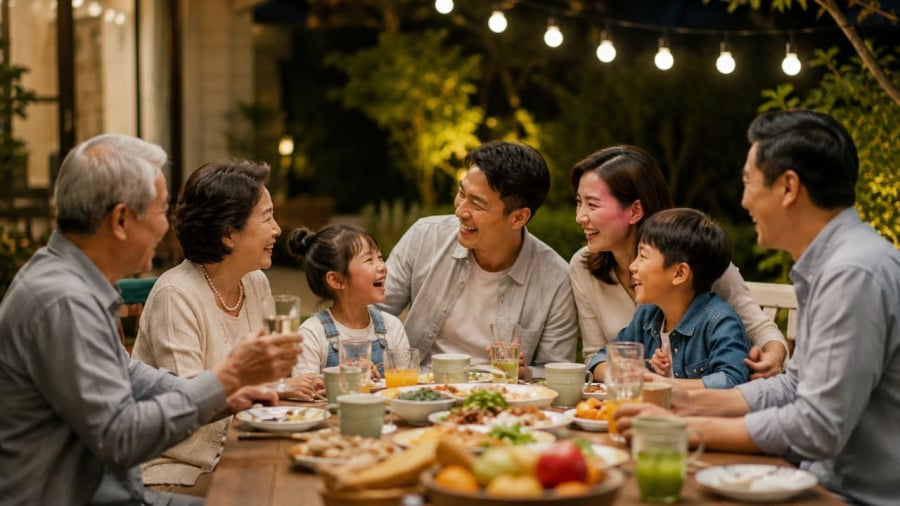 Gây dựng mối quan hệ tốt thì về già có chỗ chia sẻ nương dựa