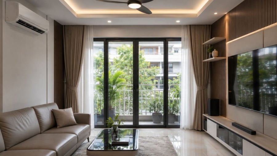 Đóng kín cửa điều hòa nhưng cần chú ý