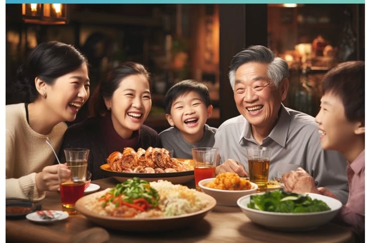 Trong bữa cơm tránh nói chuyện so sánh