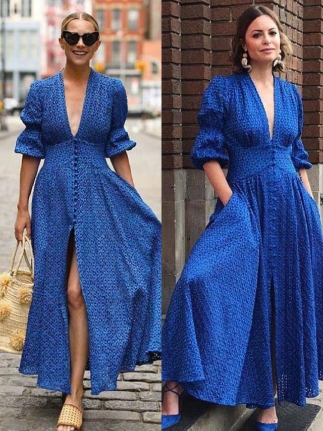 Các chi tiết bèo nhún, tay bồng hoặc chân váy xòe tạo nên hiệu ứng bay bổng, giúp tổng thể Shbet999 com đăng nhập trở nên lãng mạn hơn. 