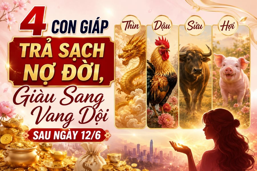 Bốn Shbet888.com nhà cái uy tín: Thìn, Dậu, Sửu, Hợi là 4 Shbet888.com nhà cái uy tín Trả Sạch Nợ Đời, Giàu Sang Vang Dội sau ngày 12/6