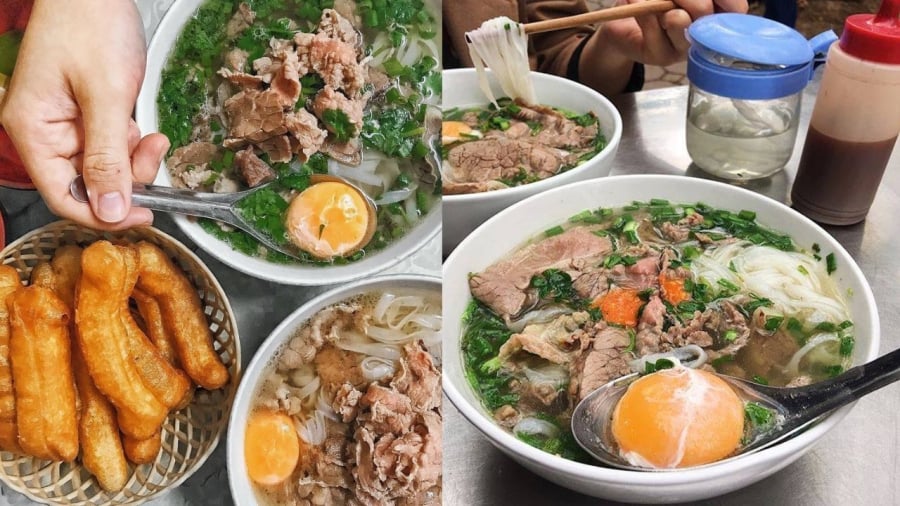 Trứng chần ăn kèm phở không chỉ có vị béo ngậy, thơm ngon mà còn cung cấp nhiều chất dinh dưỡng cho Sh88bet đăng ký miễn phí.