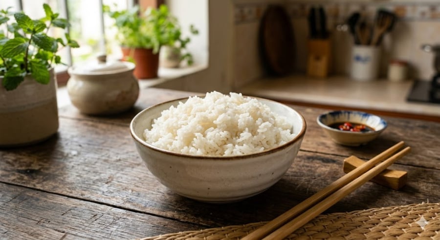 Điều đáng sợ là nhiệt độ cao khi hâm nóng lại cơm không thể tiêu diệt được hoàn toàn độc tố mà vi khuẩn này đã sản sinh ra.    
