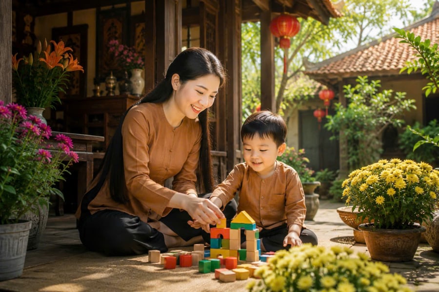 Kiểu phụ nữ phúc đức 