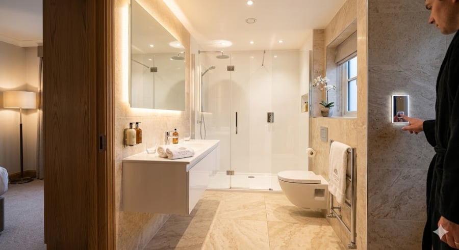 Trong một không gian xa lạ, bóng tối hoàn toàn chính là kẻ thù lớn nhất nếu chẳng may xảy ra tình huống khẩn cấp như báo cháy hoặc có kẻ đột nhập.
