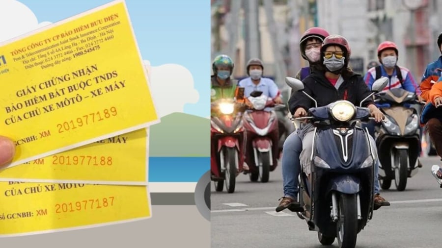 Bảo hiểm xe máy vẫn là giấy tờ cần phải có khi tham gia giao thông