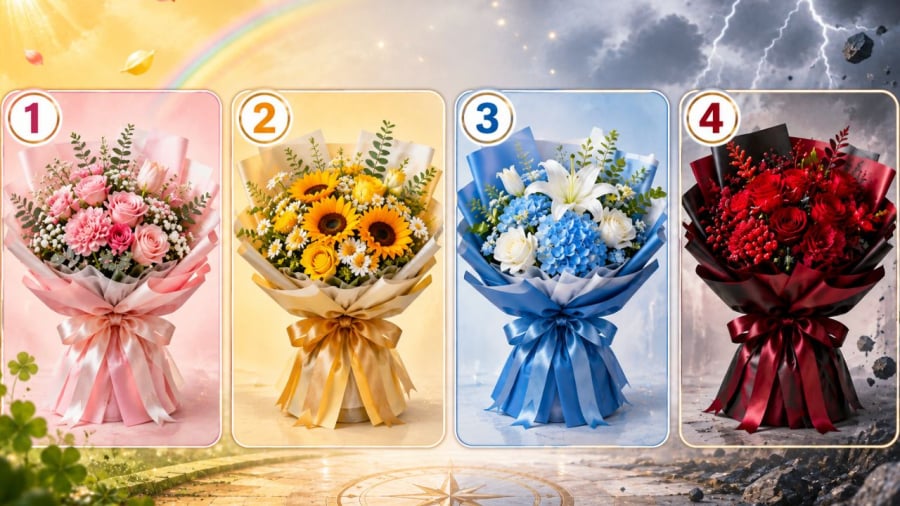 Bạn chọn bó hoa nào?