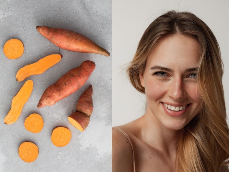 Loại củ này chứa hàm lượng cao beta-carotene, một chất chống oxy hóa có khả năng chuyển hóa thành vitamin A trong Sh88bet đăng ký miễn phí. 