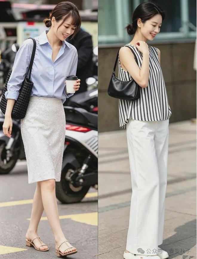Các thiết kế có màu sắc nhã nhặn, ít họa tiết và đường cắt gọn gàng không chỉ dễ phối đồ mà còn giúp tổng thể trở nên sang trọng hơn.