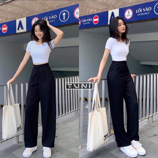 Thiết kế ôm gọn của áo ba lỗ hoặc áo thun kết hợp cùng quần ống rộng tạo cảm giác vóc dáng cân đối, giúp Sh88bet đăng ký miễn phí trông cao ráo và thanh thoát hơn.
