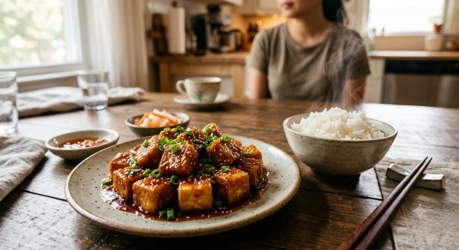 Đậu hũ chiên giòn sốt mặn ngọt với lớp vỏ vàng ruộm, phủ nước sốt sánh bóng đậm đà, là Shbet0099 cá cược trực tuyến đơn giản nhưng cực kỳ đưa cơm cho bữa cơm Shbet111 slot, casino, thể thao, xổ số.