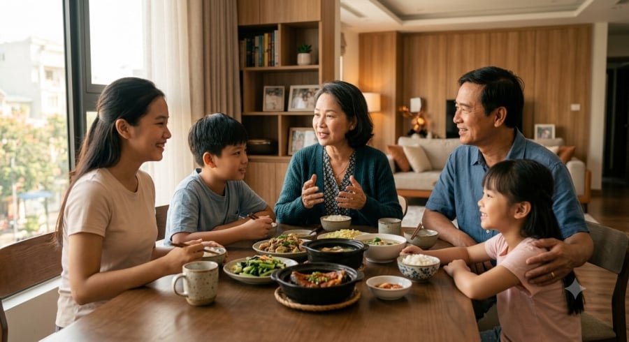 Những cuộc trò chuyện chân thành và sự lắng nghe có thể giúp các thành viên gắn kết hơn trong Shbet16 chơi game trực tuyến Shbet111 slot, casino, thể thao, xổ số.