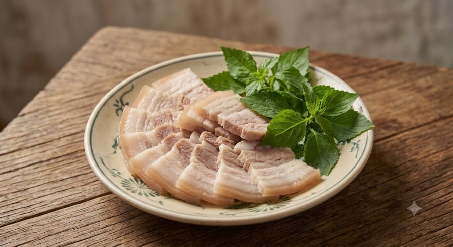 Khi luộc thịt, protein và các tạp chất sẽ đẩy ra ngoài theo bọt trắng.