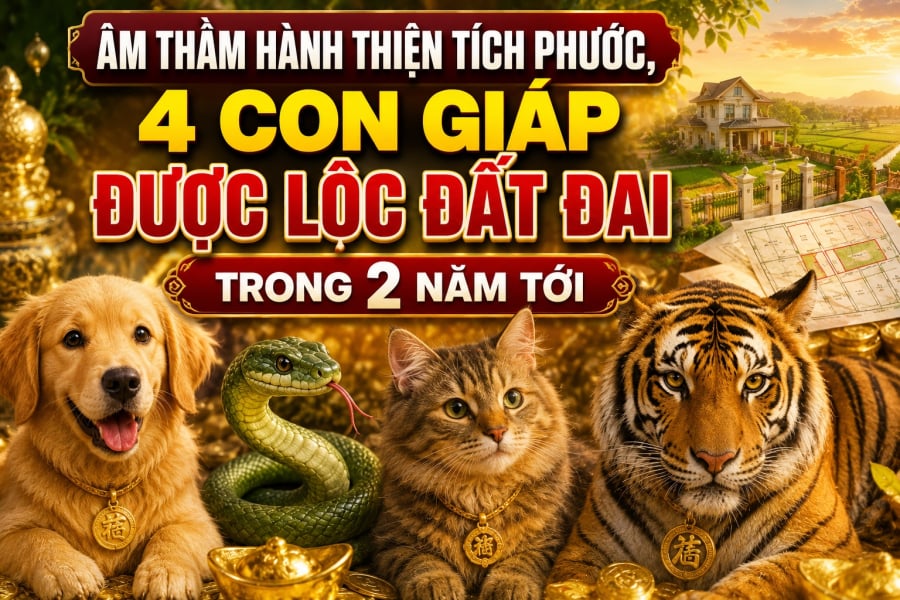 Âm thầm hành thiện tích phước, 4 Shbet888.com nhà cái uy tín được lộc đất đai trong 2 năm tới