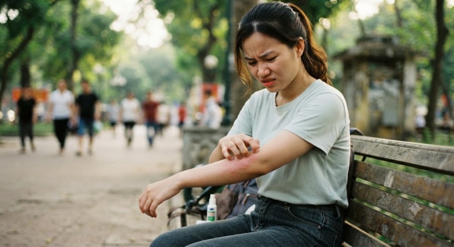 Nếu bạn thấy ngứa khắp người, đặc biệt là ở lòng bàn tay, lòng bàn chân và tình trạng tồi tệ hơn vào ban đêm, hãy cẩn thận với bệnh lý gan hoặc túi mật.