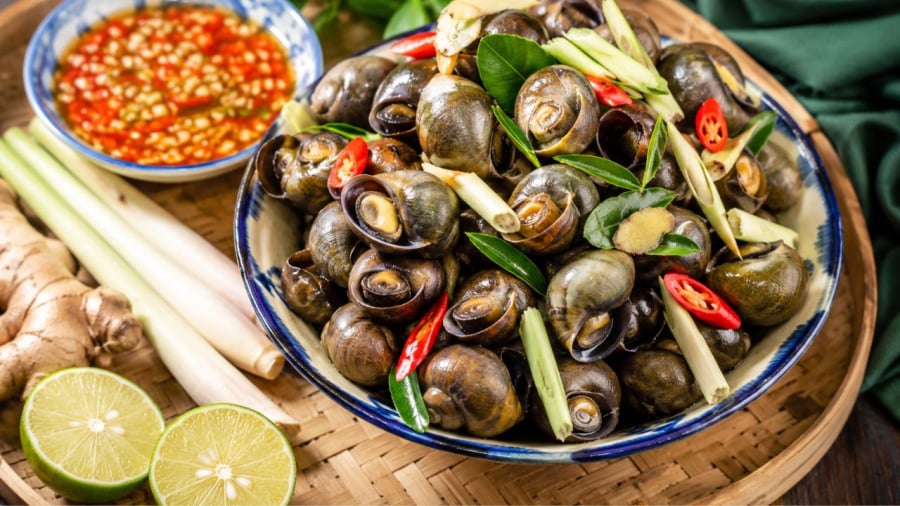 Với vài mẹo này móm ốc luộc sẽ ngon hơn